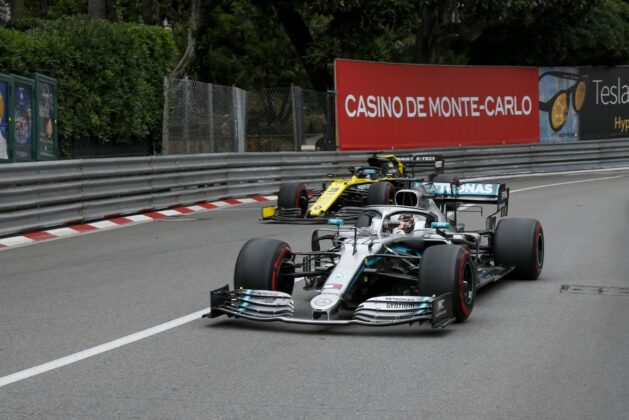 Lewis Hamilton, Daniel Ricciardo, overtake, Forma-1