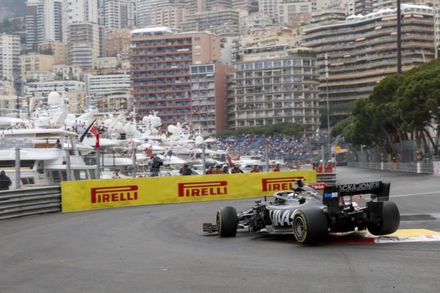 Haas, rázókő, Monaco