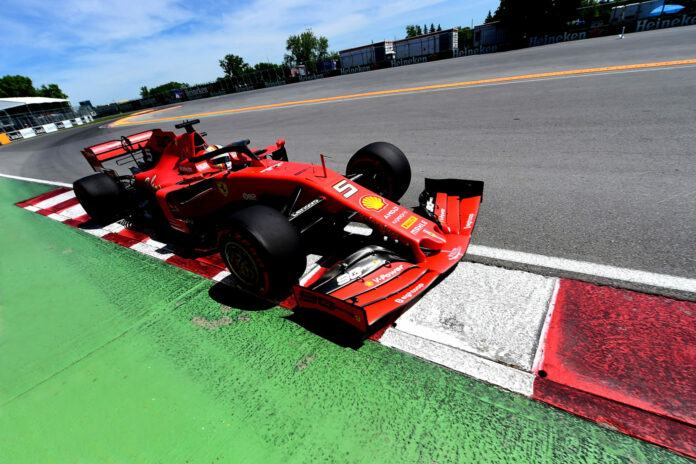 Sebastian Vettel Ferrari Kanada