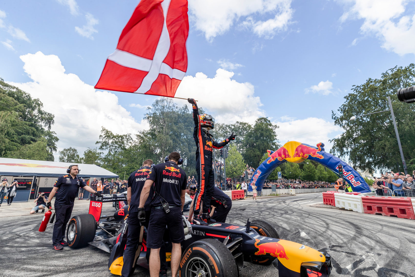 Ticktum Koppenhága utcáin demózott!