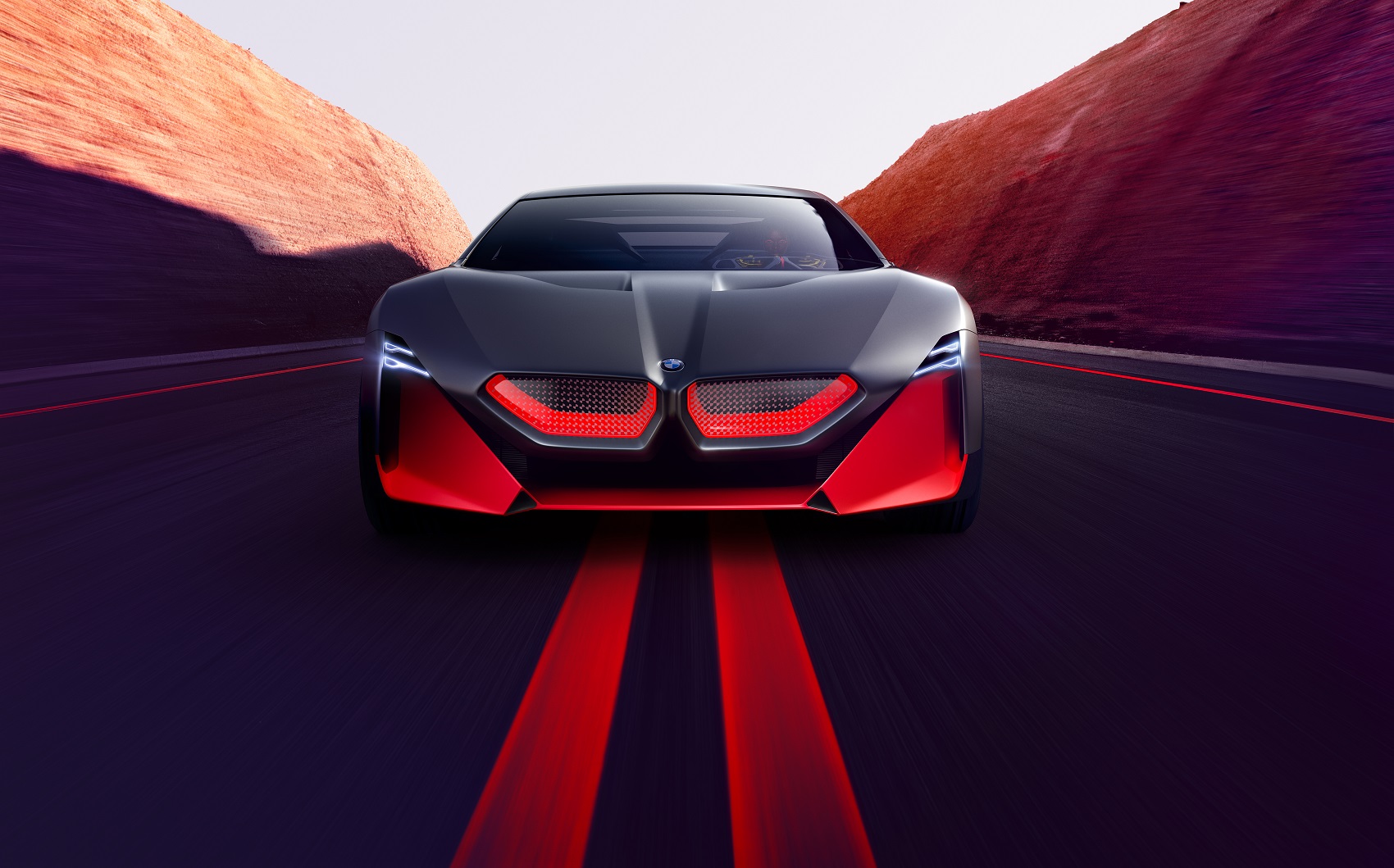 A BMW Vision M NEXT tanulmányautó