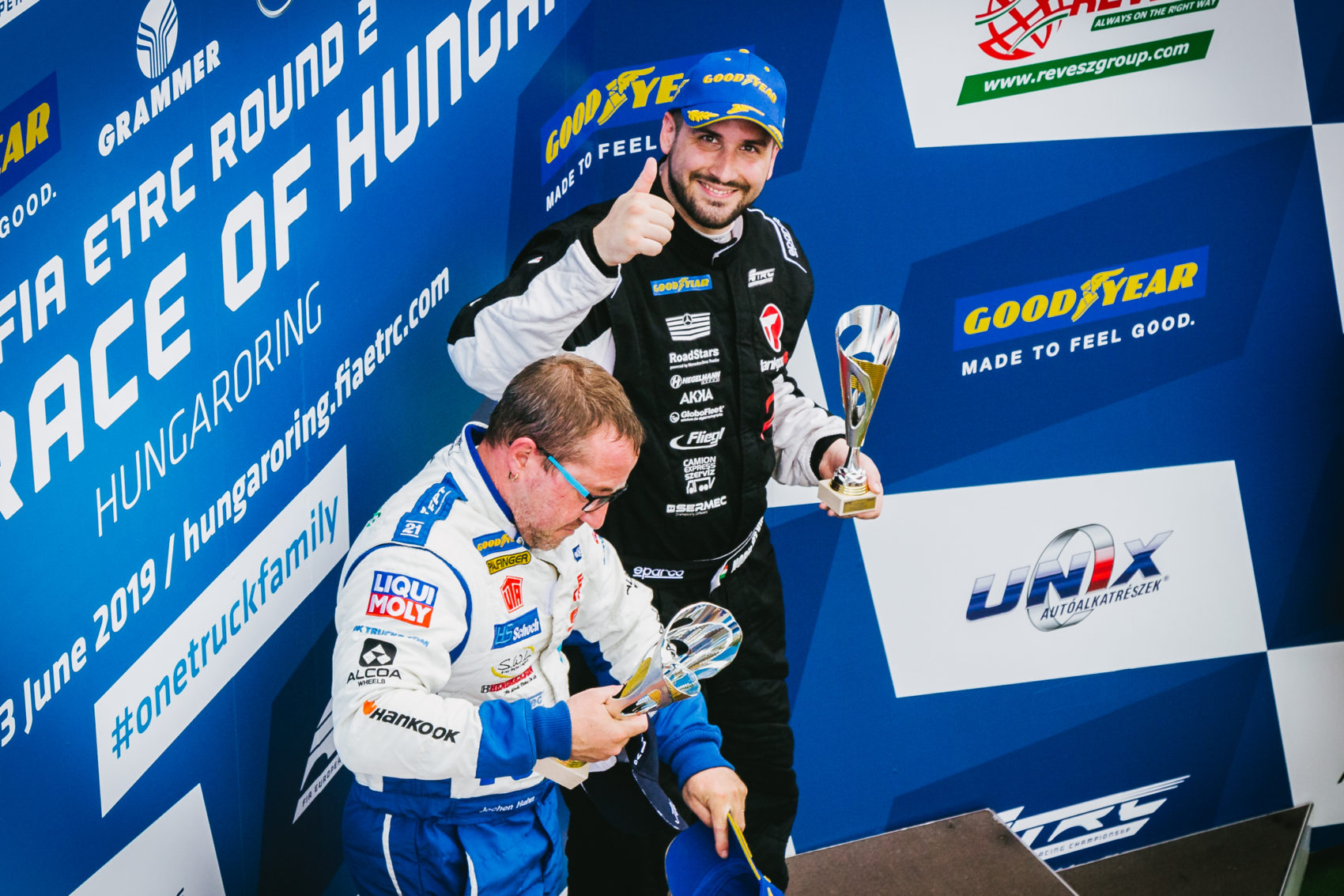 Hazai közönség előtt állt dobogóra Kiss Norbert