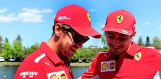 Charles Leclerc, Sebastian Vettel, Ferrari, racingline, racinglinehu, racingline.hu