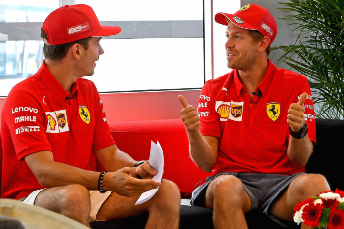 sebastian vettel, charles leclerc, racingline.hu
