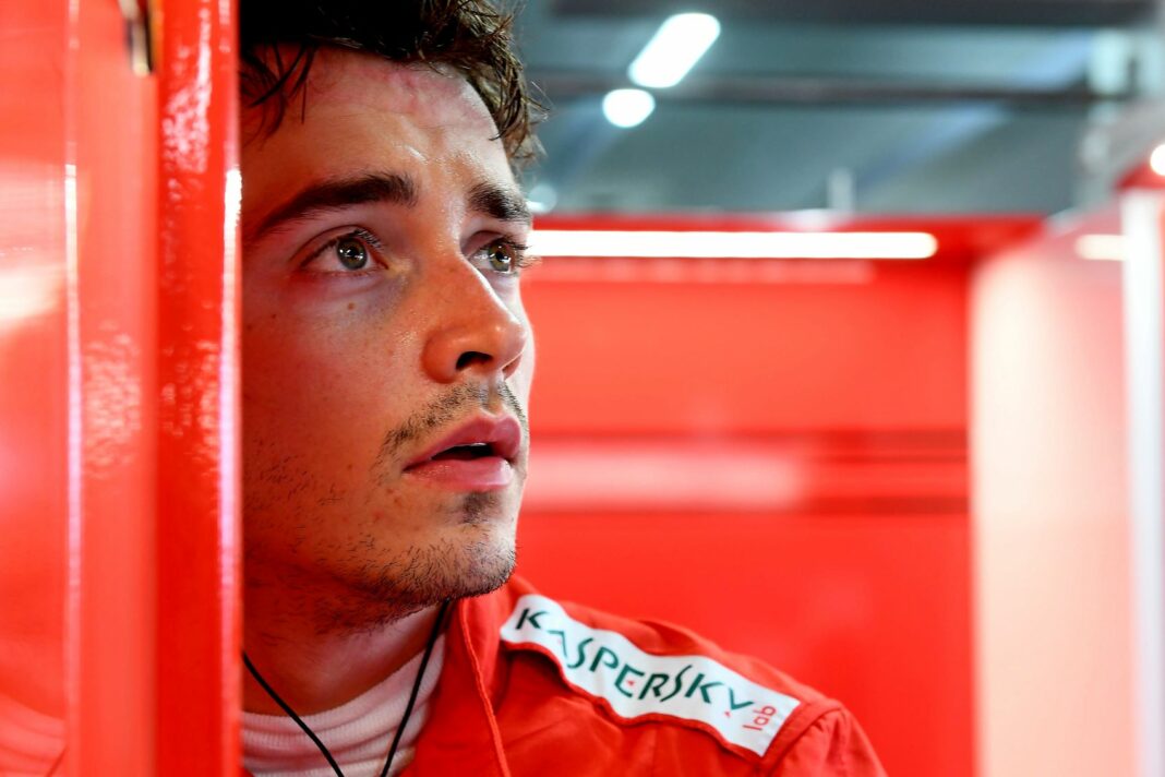 Charles Leclerc Ferrari,, Racingline