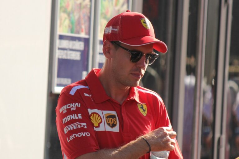 Sebastian Vettel Ferrari,, Racingline