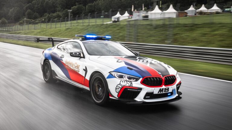 Csúcsteljesítmény a biztonság szolgálatában: a BMW M8 MotoGP™ Safety Car