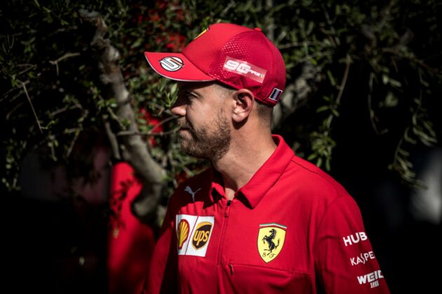 Sebastian Vettel, racingline