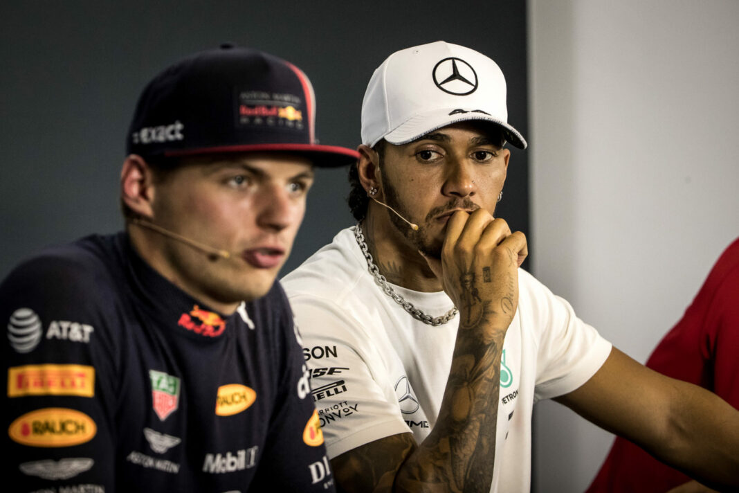 Max Verstappen, Lewis Hamilton, Red Bull, Mercedes Racingline
