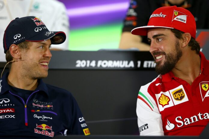 Sebastian Vettel, Fernando Alonso (1)