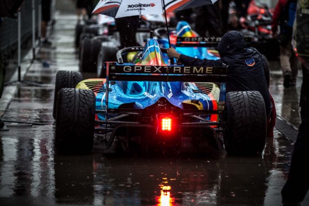 Formula Renault Eurocup rain, eső