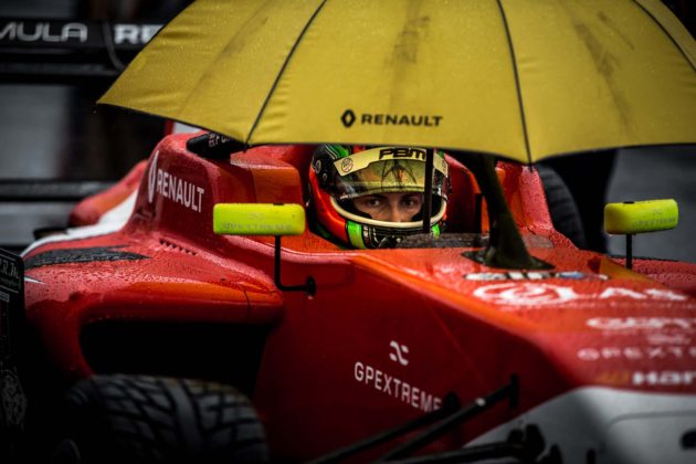 Formula Renault Eurocup rain, eső