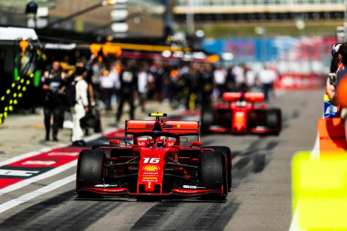 Charles Leclerc, Sebastian Vettel, Ferrari, racingline racinglinehu, racingline.hu, forma-1