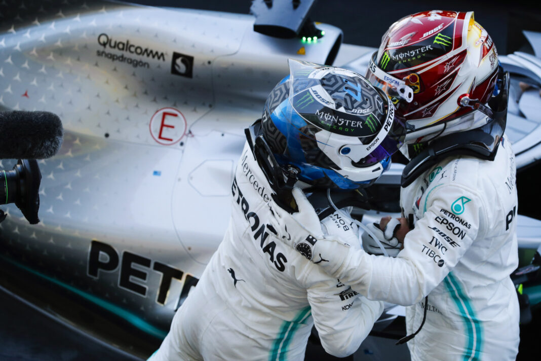 Valtteri Bottas, Lewis Hamilton, bajnoki cím