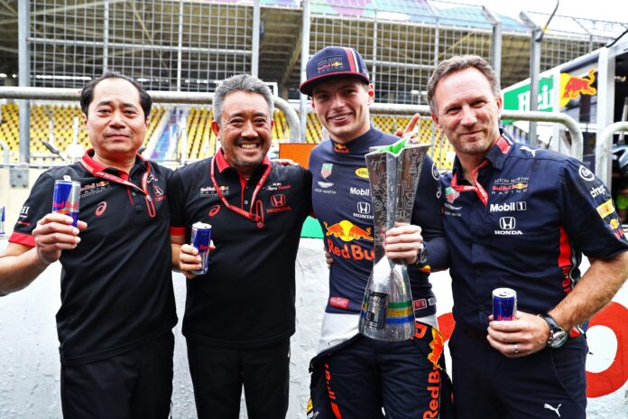 Toyoharu Tanabe, Masashi Yamamoto, max verstappen, christian horner, red bull, honda