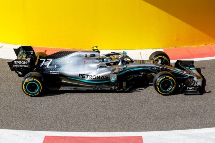 Valtteri Bottas, Mercedes, racingline