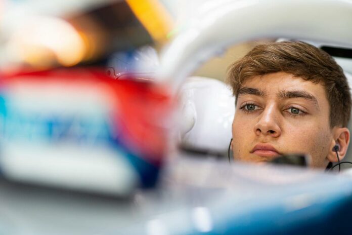 Russell, racingline