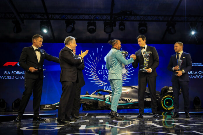 Wolff, Hamilton, racingline
