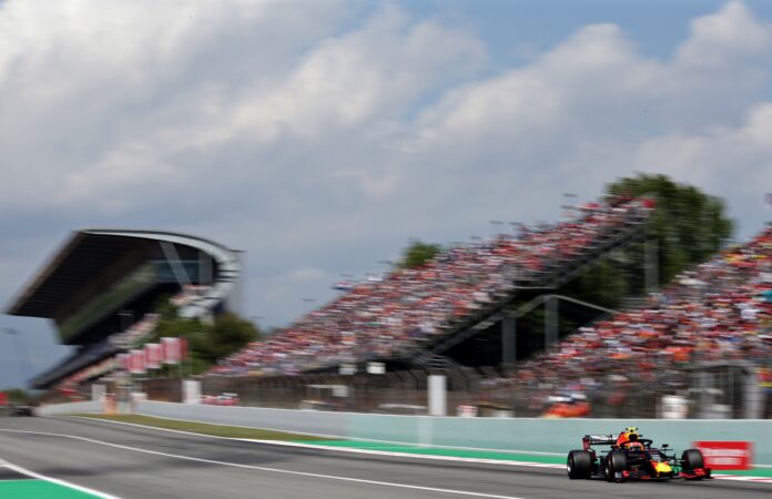 Barcelona, racingline