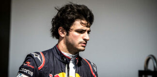 Sainz, Red Bull, racingline