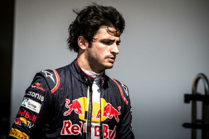 Sainz, Red Bull, racingline