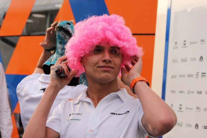 Norris, racingline