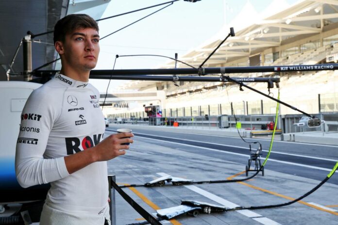 Russell, racingline
