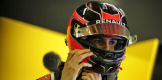 Esteban Ocon, Renault, racingline