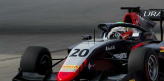 Formula 2, Hitech Gp, racingline