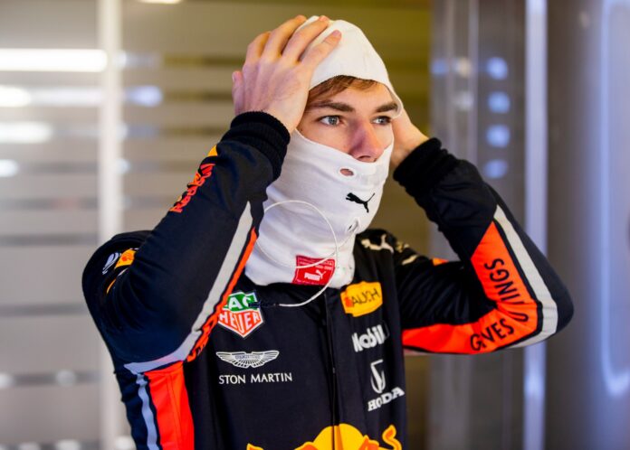 Gasly, racingline