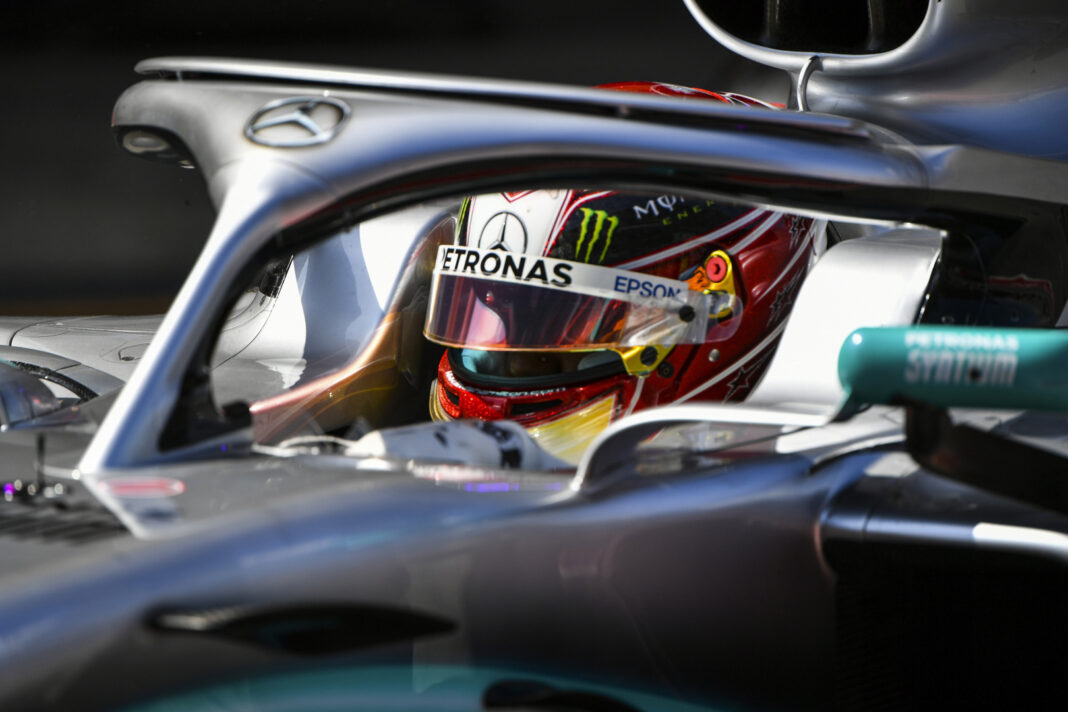 Hamilton, Mercedes, racingline
