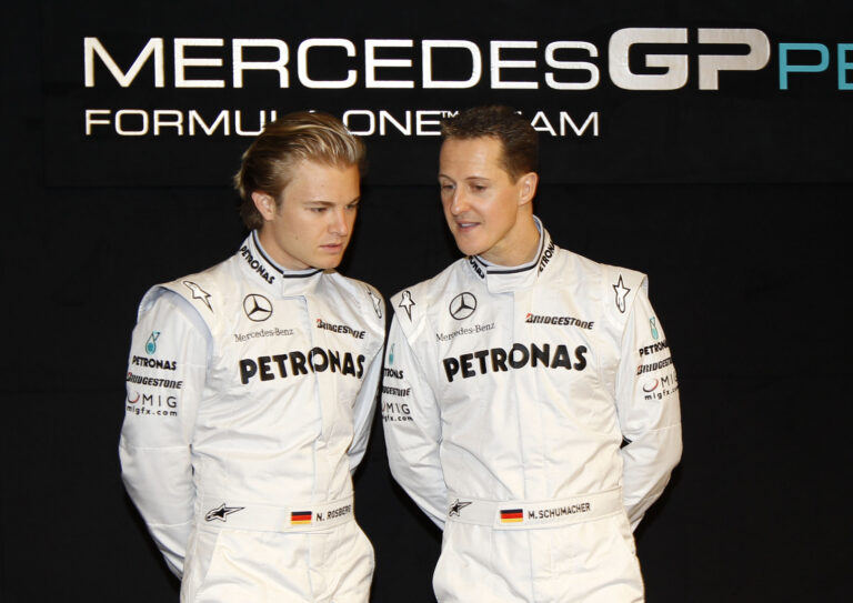 Nico Rosberg, Michael Schumacher