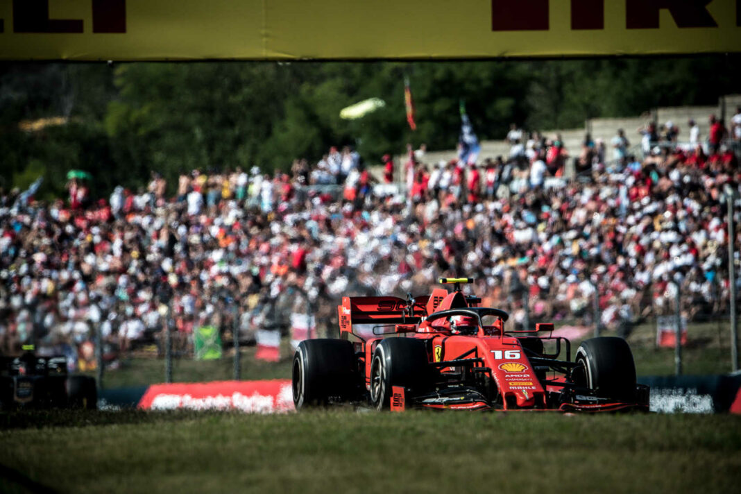 Leclerc, racingline