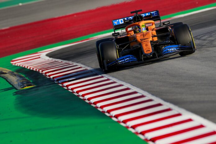 McLaren, racingline