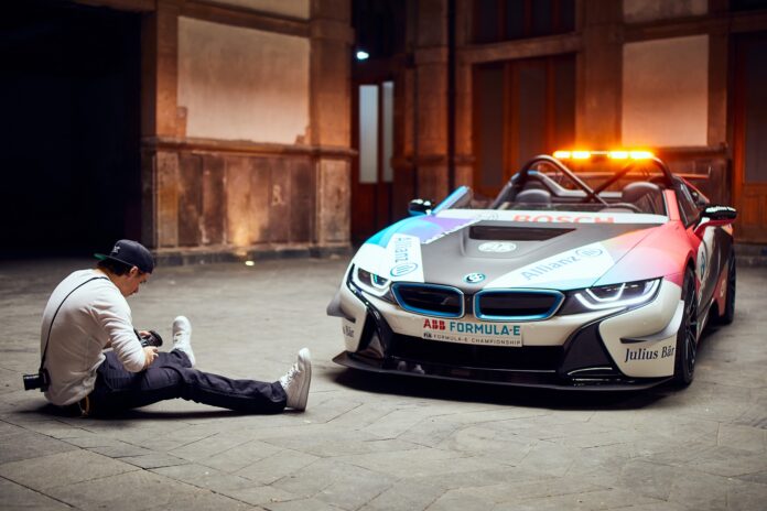 BMW i8, Brooklyn Beckham (1)