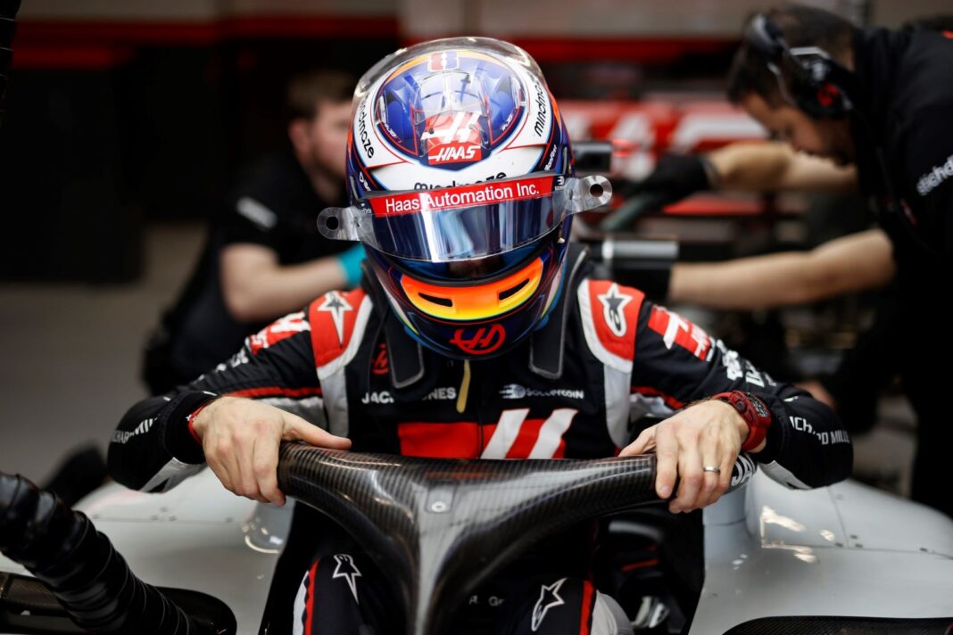 Romain Grosjean, Haas, racingline