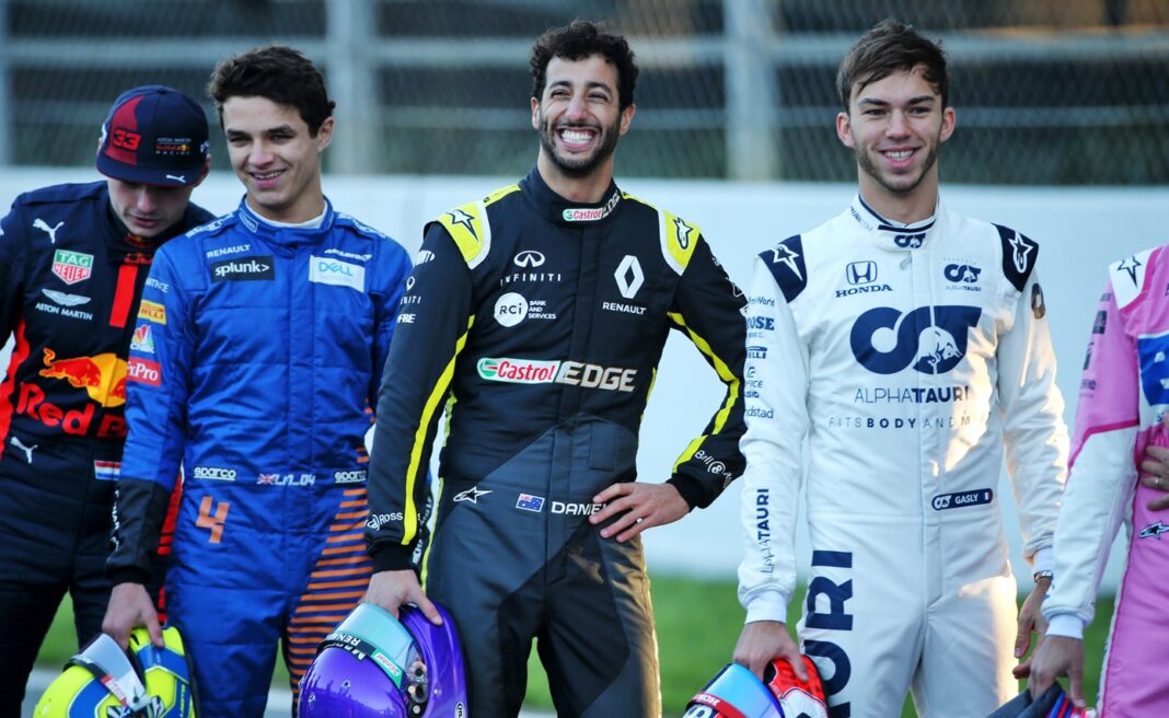 Ricciardo Gasly Norris