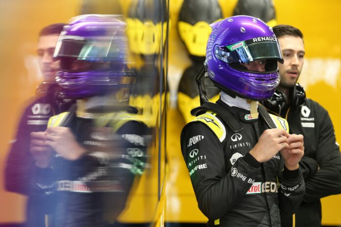 Ricciardo, racingline