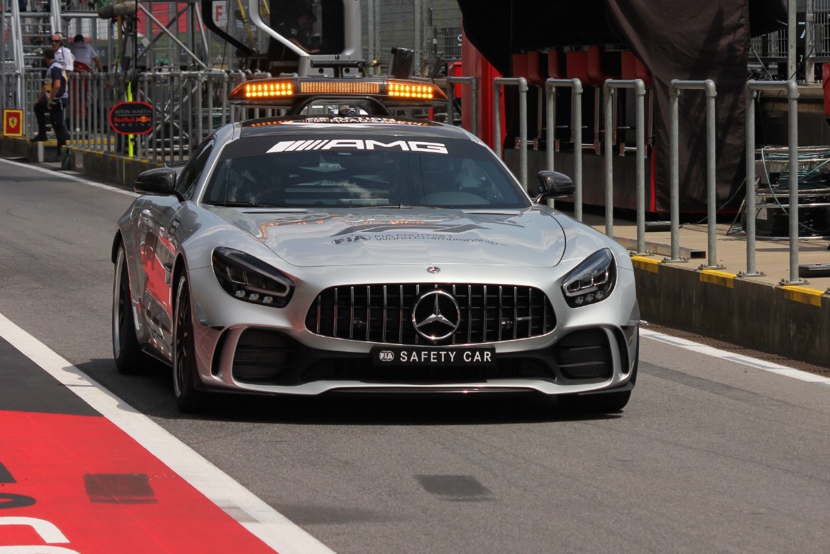 Ez lesz a 25. szezon, hogy egy Mercedes a safety car