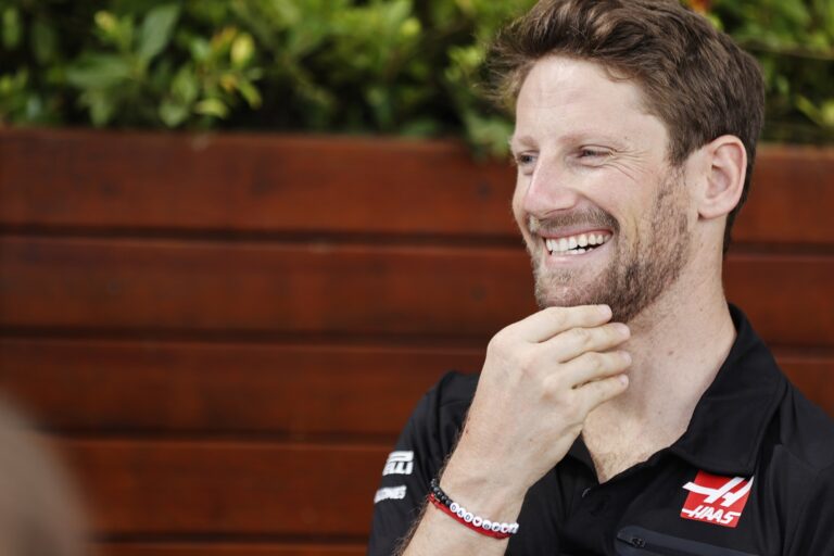 Romain Grosjean, Haas, racingline