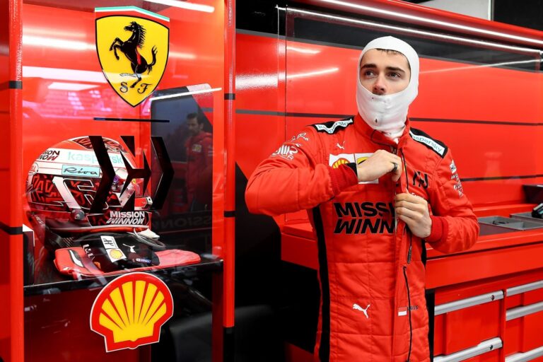 Charles Leclerc, Ferrari racingline