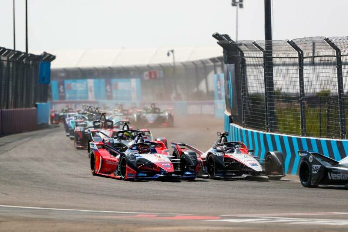 Formula E, racingline