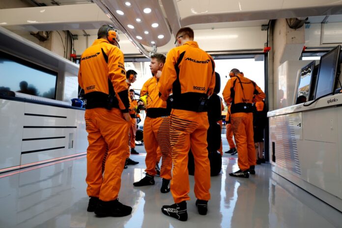 McLaren, racingline