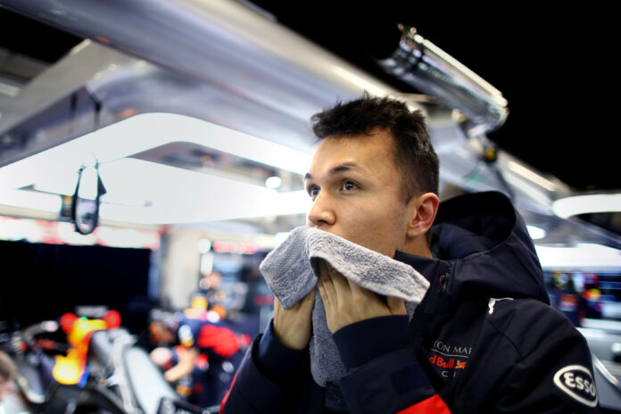 Albon, racingline