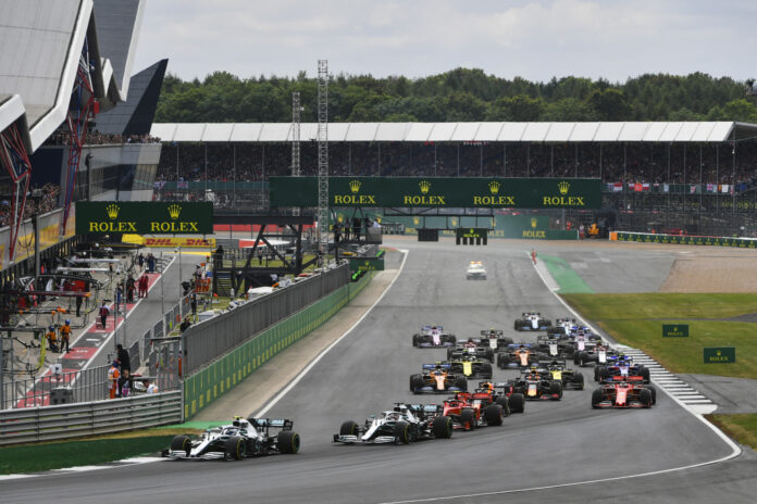 Brit Nagydíj, racingline