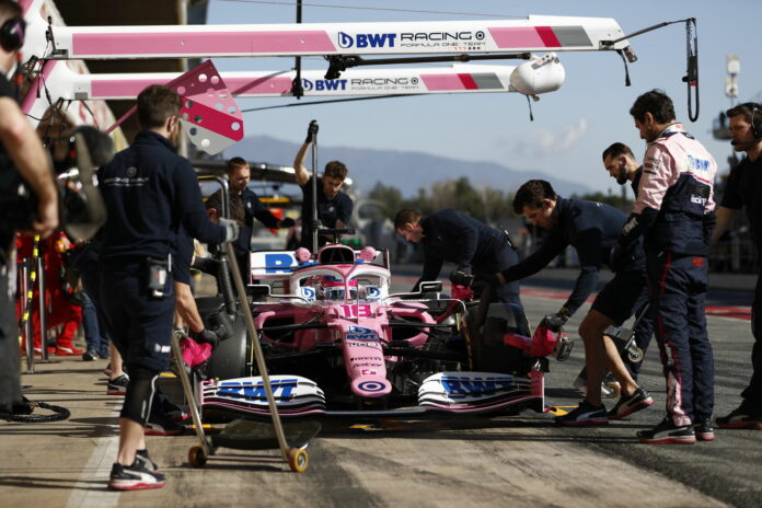 Forma-1, racingline