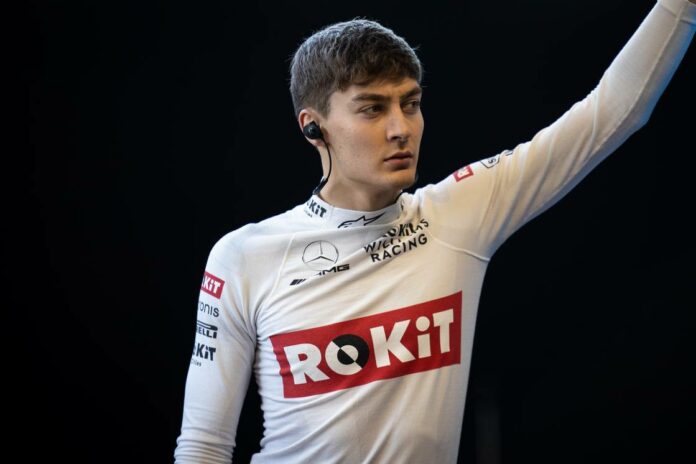 Russell, racingline
