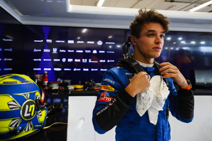 Norris, racingline