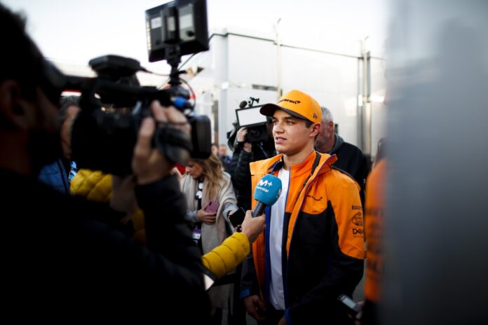 Norris, racingline