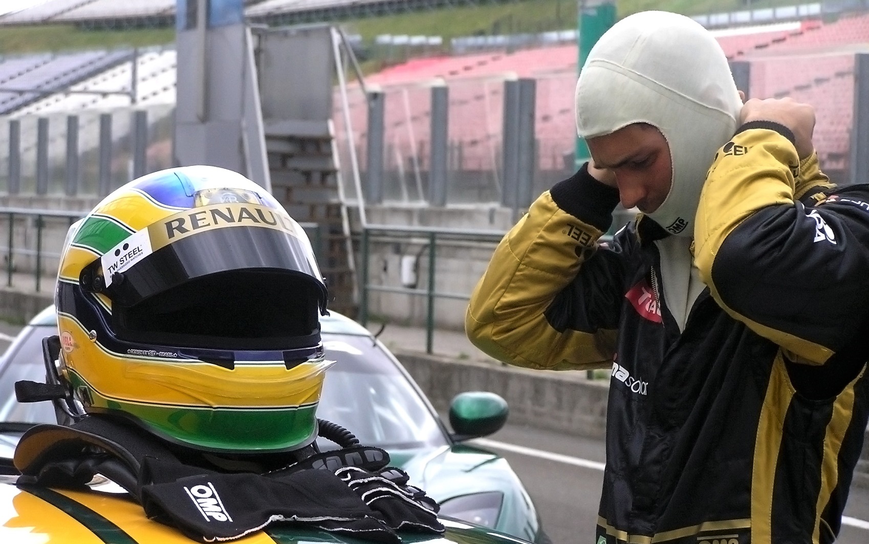 Puzzle: Bruno Senna a Hungaroringen, 2011-ben
